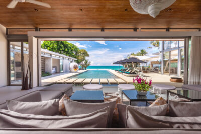 The living area of Villa Tievoli