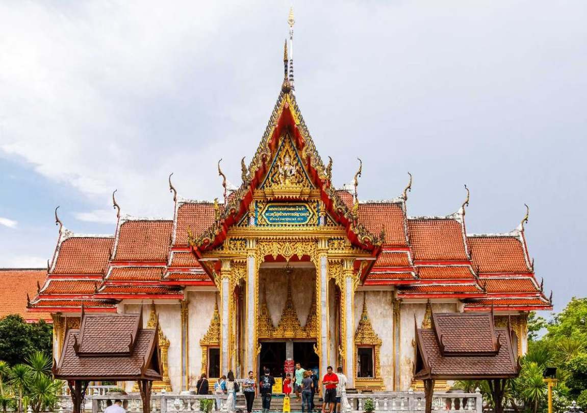 Wat Chalong in Phuket, Thailand