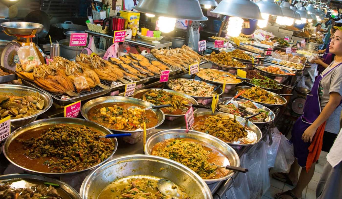 Nathon Market Food Options