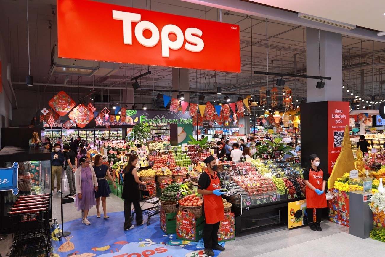 Tops Market in Koh Samui