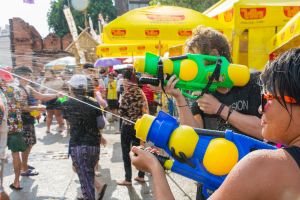 Songkran festival on April 14 2015 in Chang Mai -- The Luxury Signature