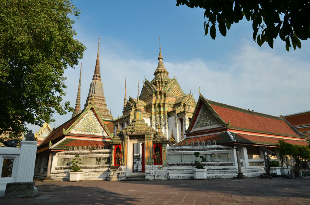 Wat Pho Temple in Bangkok Thailand