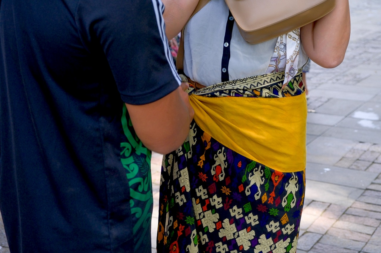 Traditional Balinese sarong