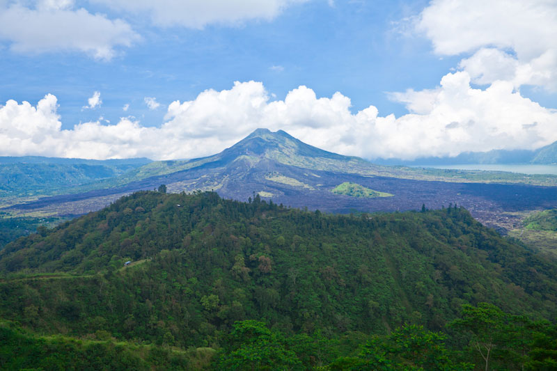 volcano view in bali