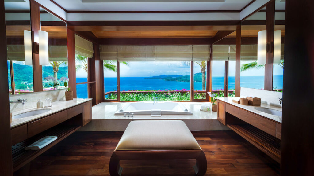 Spa Style Bathroom Villa Horizon Phuket