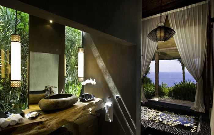 Spa Style Bathroom Villa Khayangan Bali