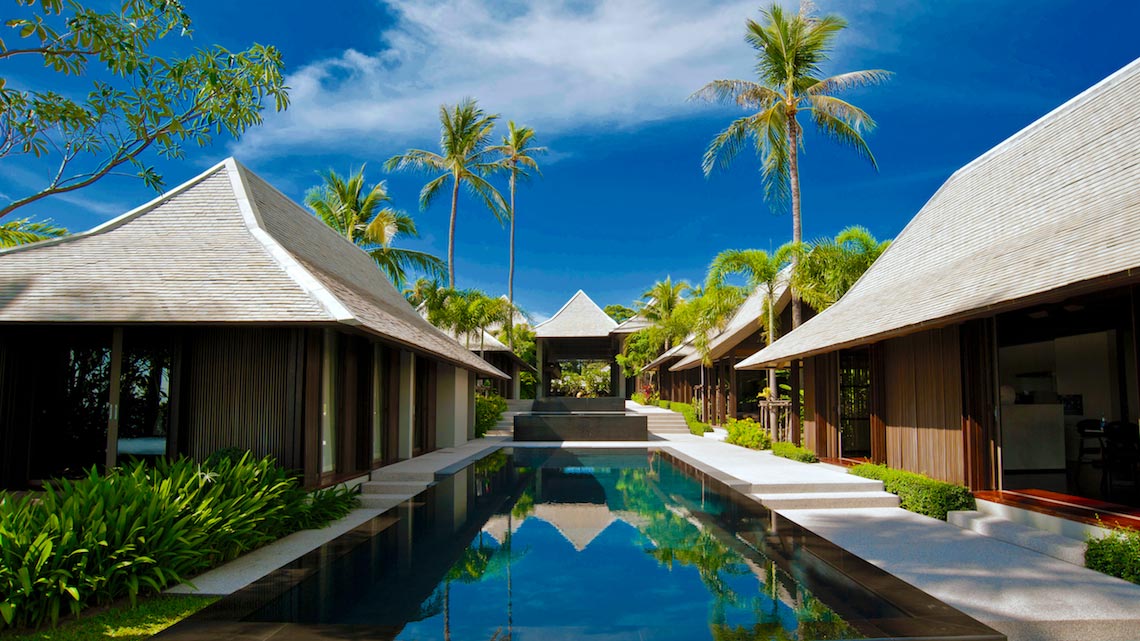 the pool Villa Akatsuki Samui