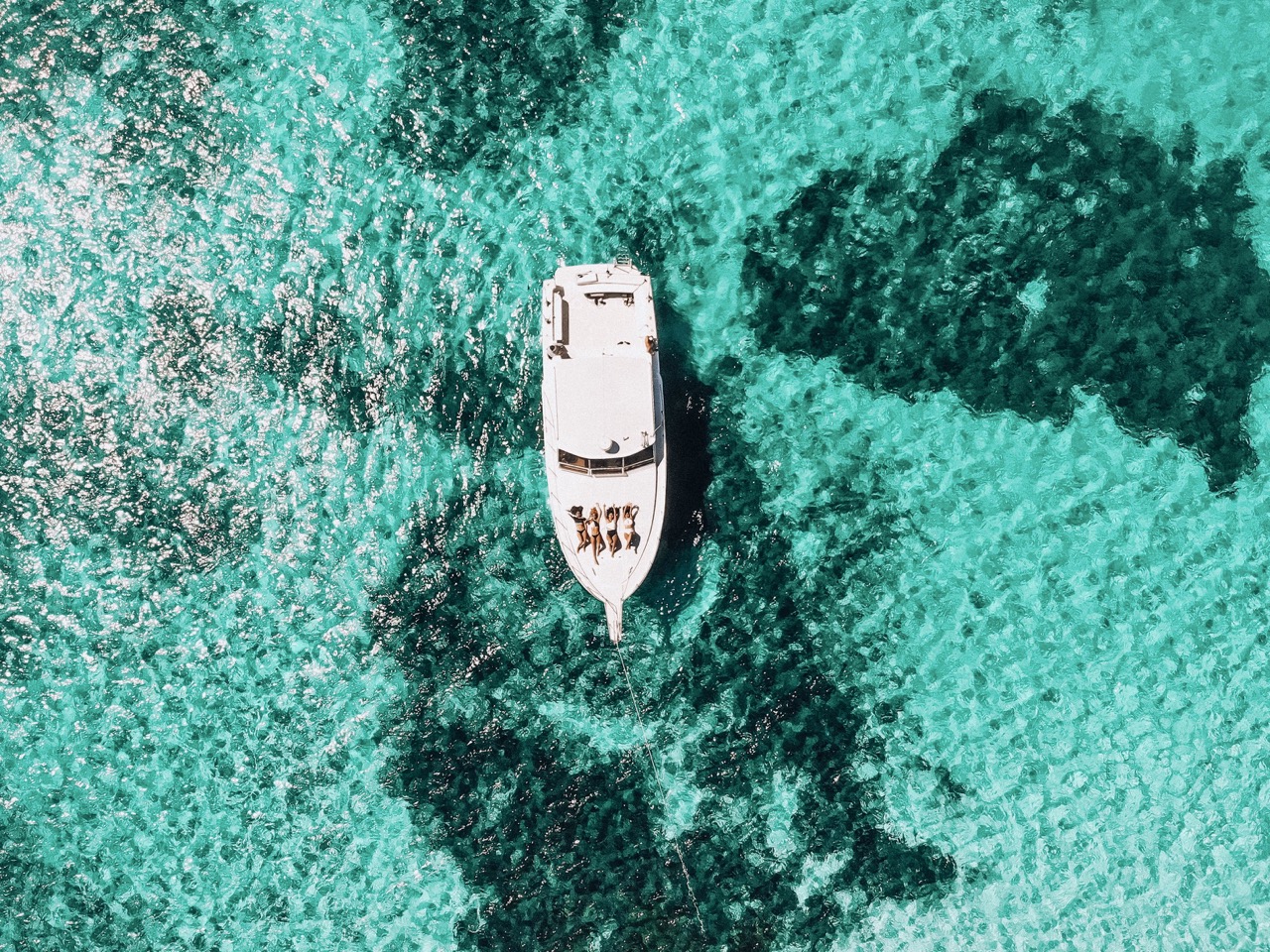 People yachting in Koh Samui