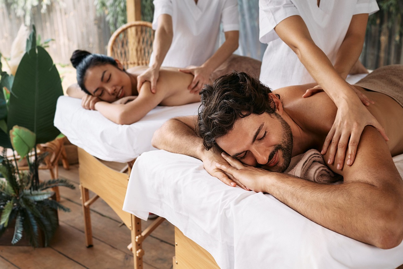 Couples Massage in a Private Villa