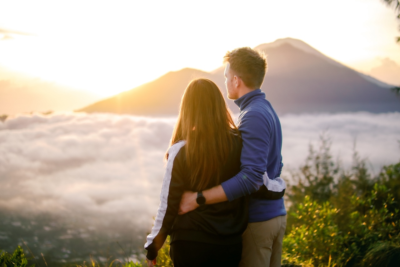 Sunrise at Mount Batur