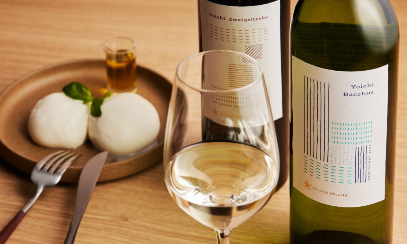 Premium Wine Paired with Freshly Made Mozzarella