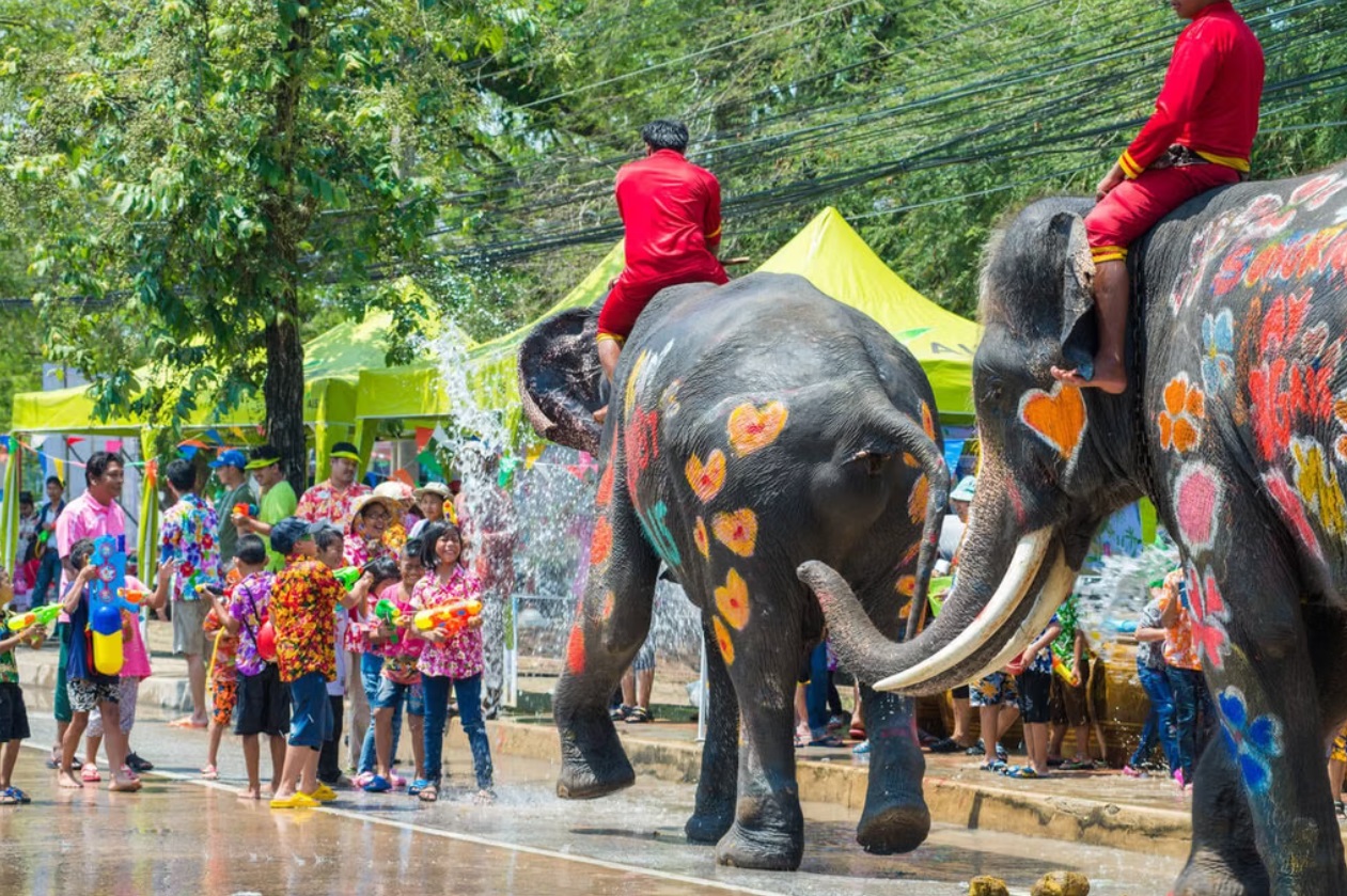 Songkran 2026 festivities all over Thailand
